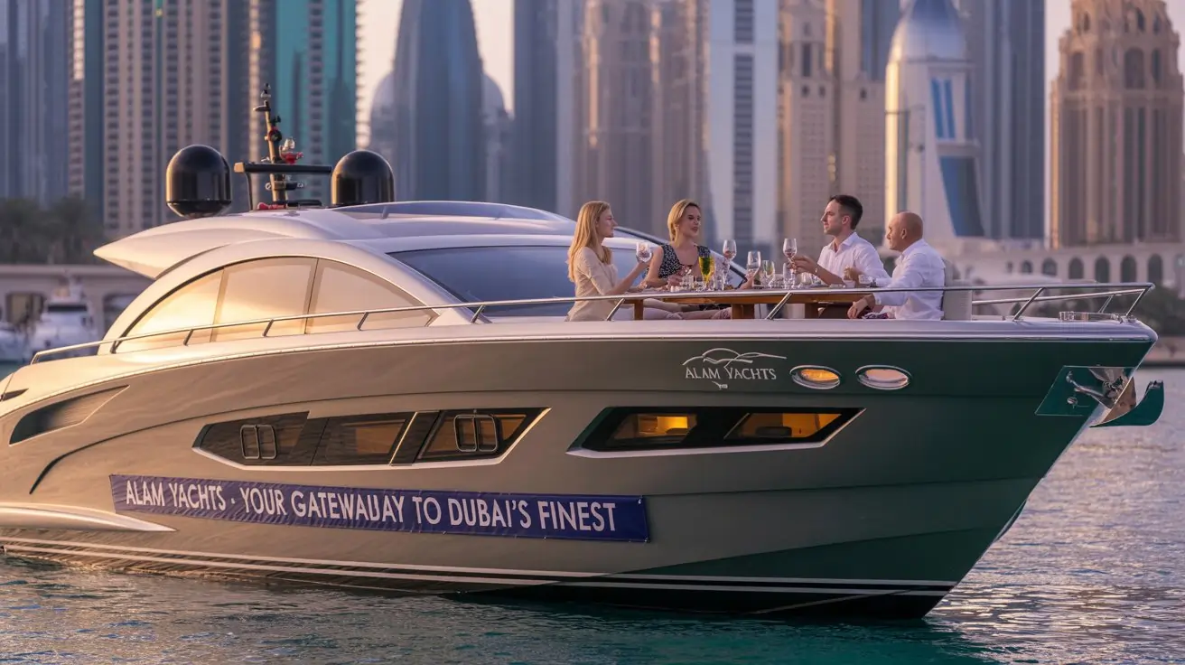 Dubai Marina Yacht Tour with Dinner